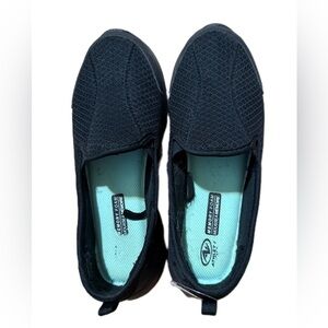 Women's Black Slip-On Shoes